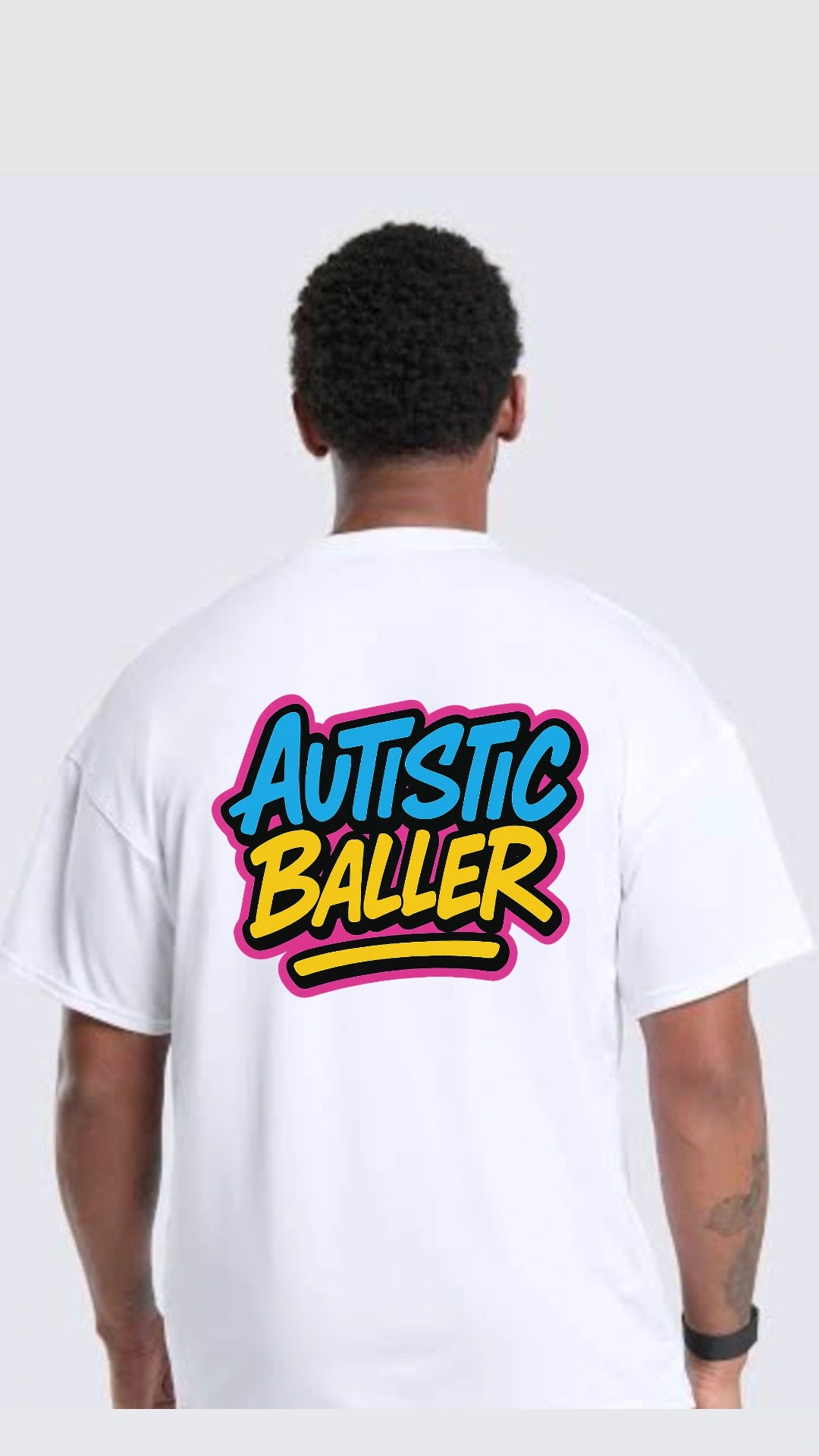 NEW AUTISTIC BALLER Unisex T'Shirt * CLICK FOR MORE OPTIONS *