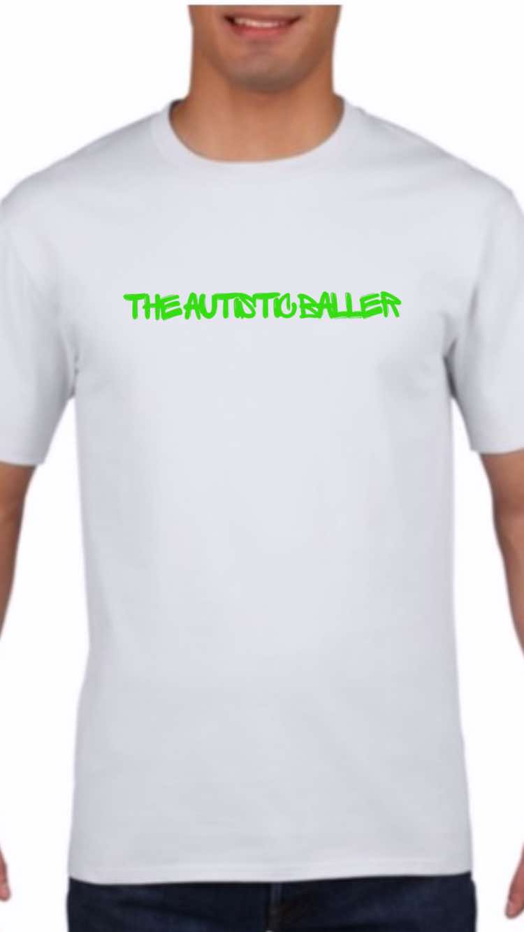 The Autistic Baller Unisex T-Shirt (White) *CLICK FOR MORE COLOURS*