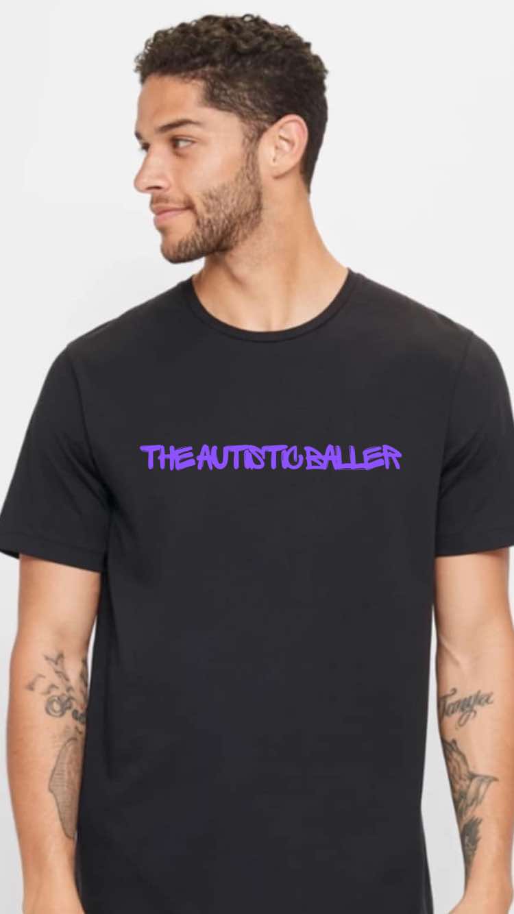 The Autistic Baller Unisex T-shirt (Black) *CLICK FOR MORE COLOURS*