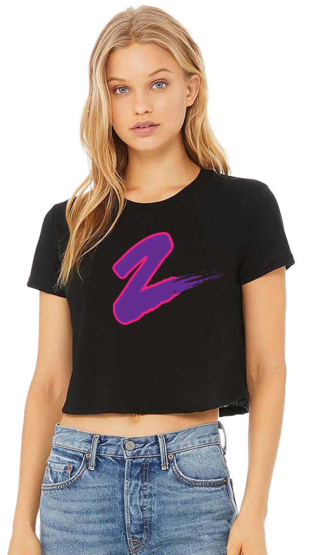 Ladies Cropped T-Shirt *Click for more colours*