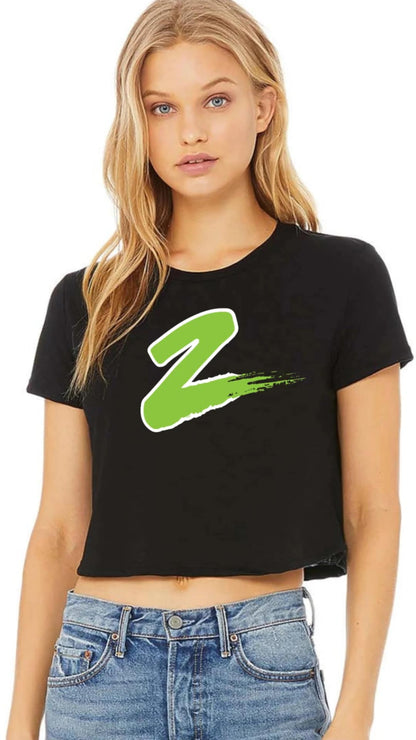 Ladies Cropped T-Shirt *Click for more colours*