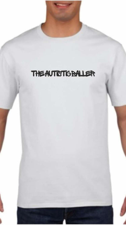 The Autistic Baller Unisex T-Shirt (White)*Click for more colours*