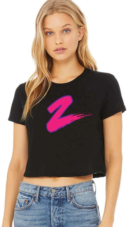 Ladies Cropped T-Shirt *Click for more colours*