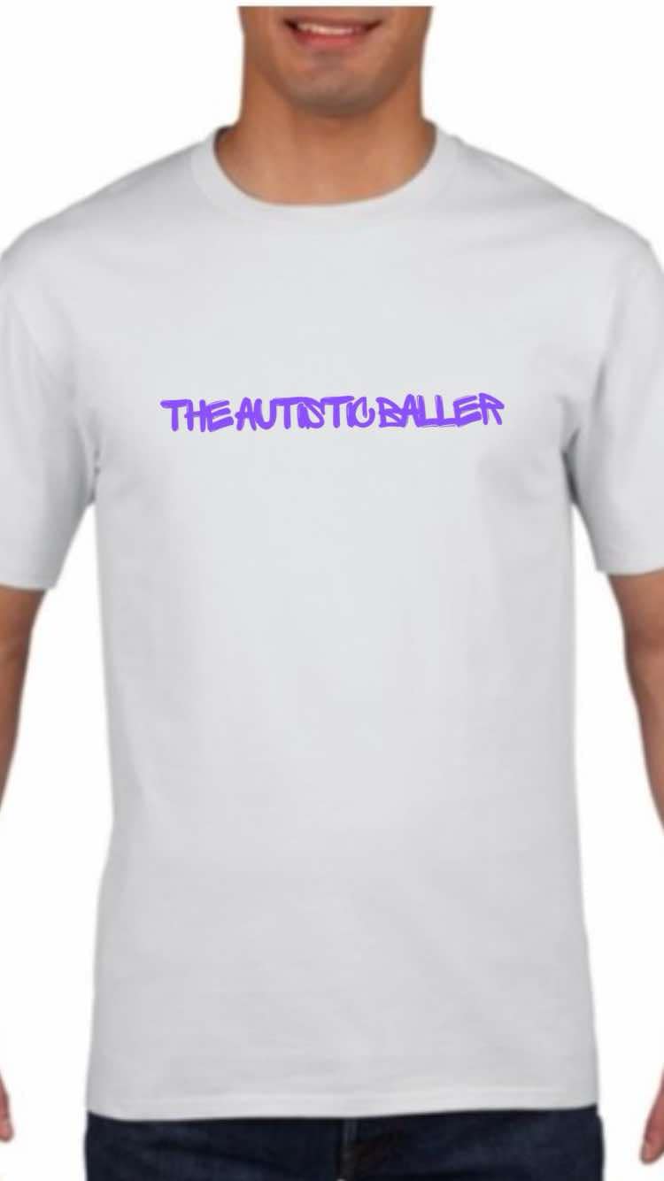 The Autistic Baller Unisex T-Shirt (White)*Click for more colours*