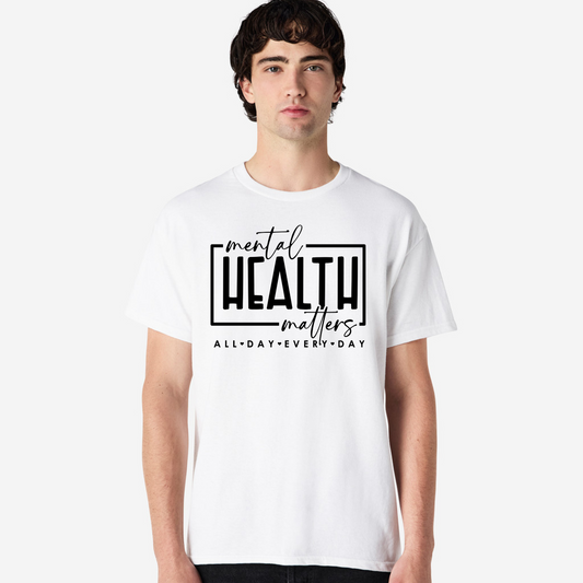 Mental Health Matters – Awareness & Advocacy Unisex T-Shirt
