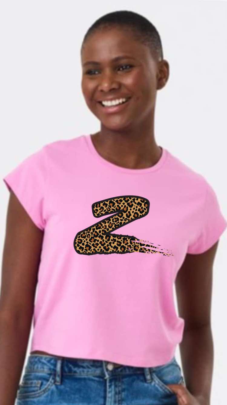 Ladies Cropped T-Shirt *Click for more colours*